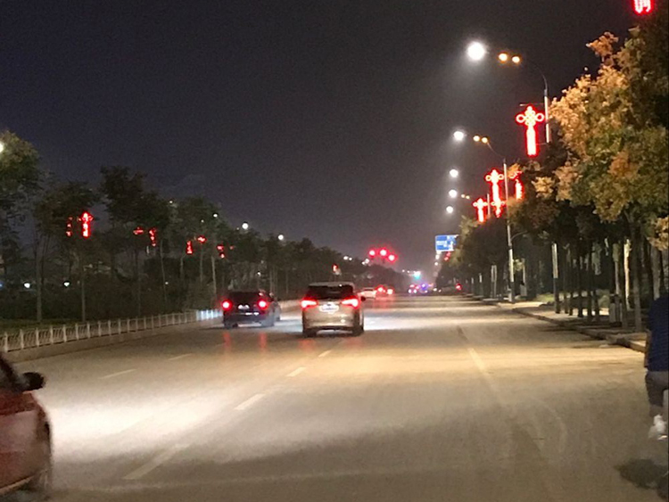 菏澤市鄆城縣水滸路、金河路照明改造
